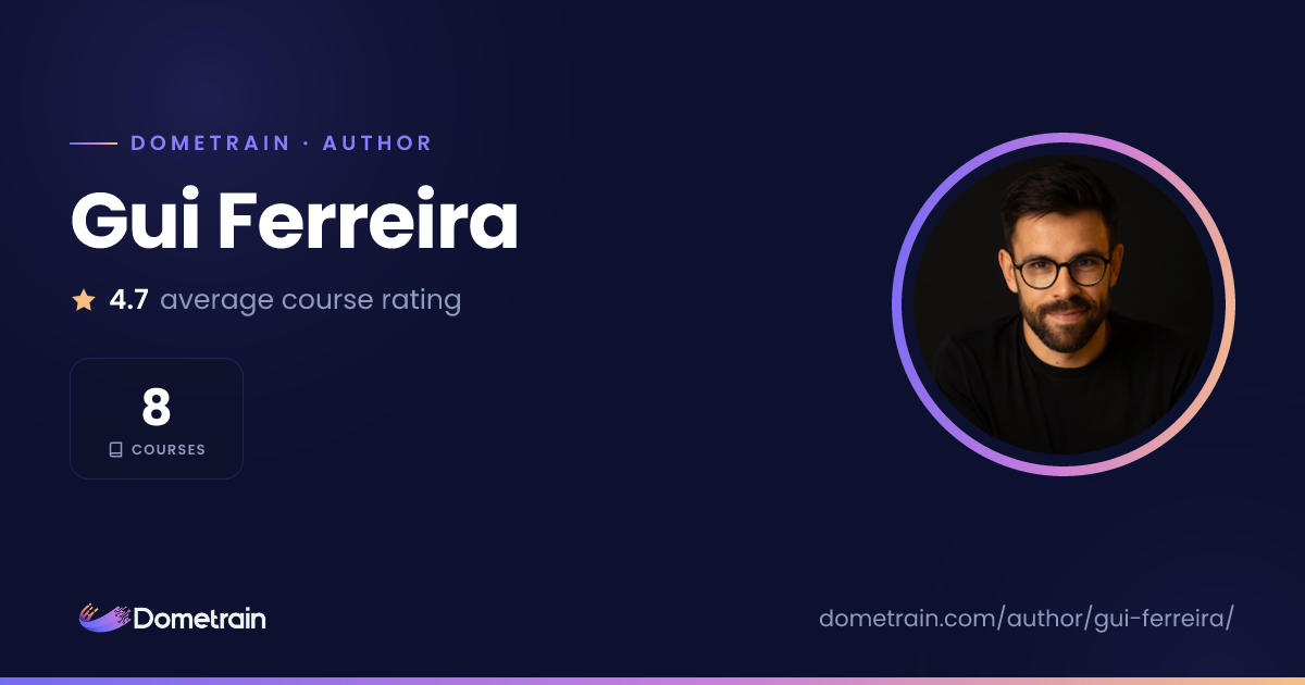 Courses by Gui Ferreira - Dometrain